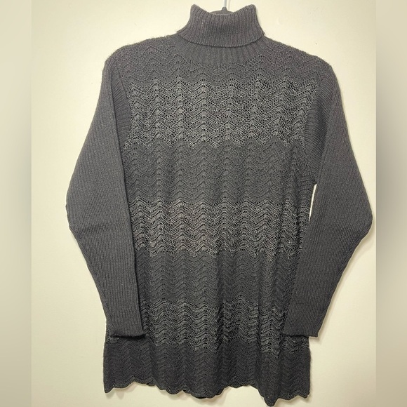 Nougat London NWT Black Wool Blend long sweater in size 1 (S) - Picture 1 of 8